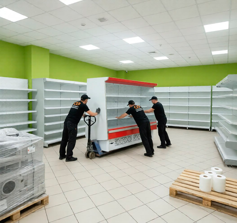 Переезд магазина в Уфе